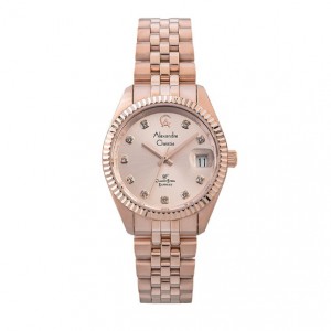 Alexandre Christie AC 5013 Full Rosegold Lady LDBRGLN